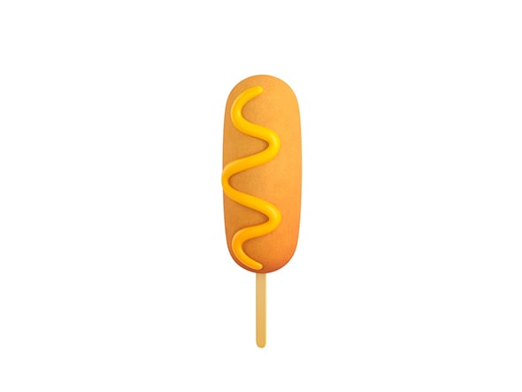 Corn Dog - 3DOcean Item for Sale
