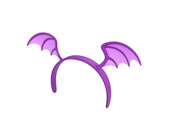 Bat Wing Headband - 3DOcean Item for Sale