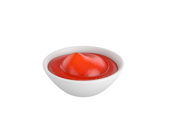 Ketchup Bowl - 3DOcean Item for Sale