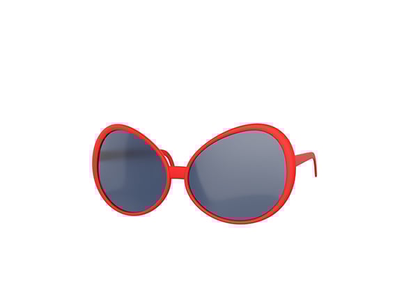 Lady Sunglasses - 3DOcean Item for Sale