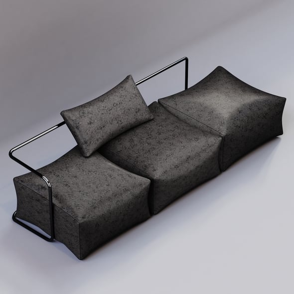 Modern Sofa - 3DOcean Item for Sale