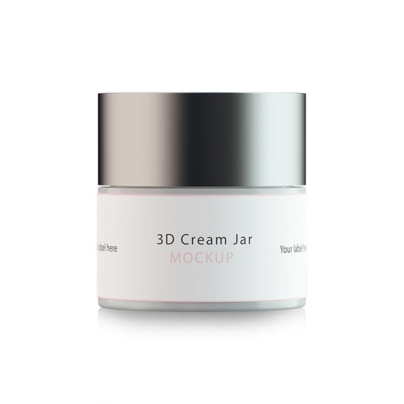 Cream Jar - 3DOcean Item for Sale