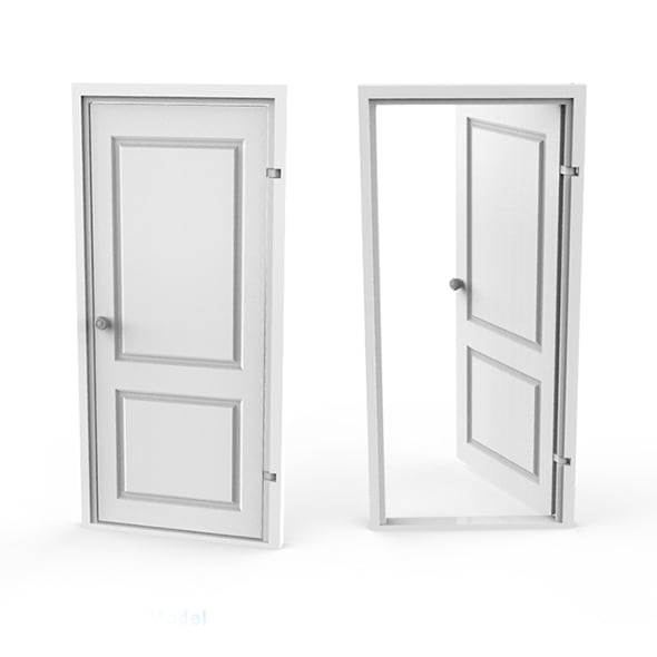 Door 3D Printing Model - 3DOcean Item for Sale