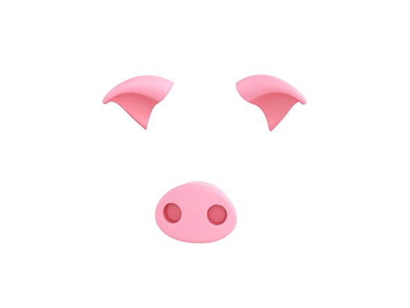 Pig Face - 3DOcean Item for Sale
