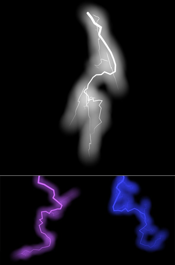 Animated Lightning Electricity Creator - 3DOcean Item for Sale
