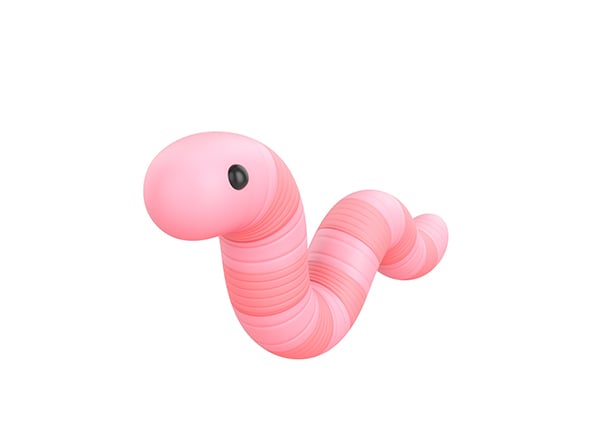Cartoon Worm - 3DOcean Item for Sale