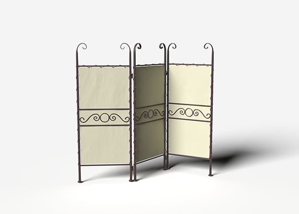 Folding Screen - 3DOcean Item for Sale
