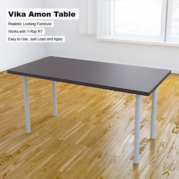 Vika Amon Table - 3DOcean Item for Sale
