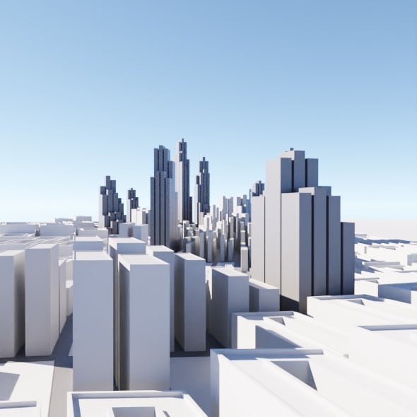 Low Poly Contextual Model - 3DOcean Item for Sale