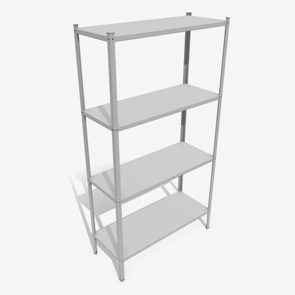 Metal Rack - 3DOcean Item for Sale