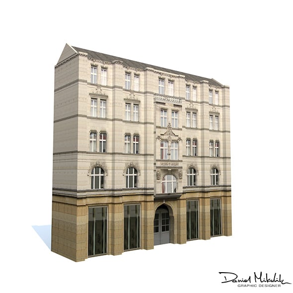 Low Poly Building 194 - 3DOcean Item for Sale