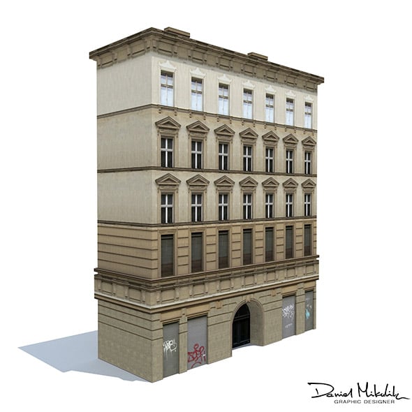 Apartment House 201 - 3DOcean Item for Sale