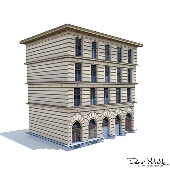 Apartment House 213 - 3DOcean Item for Sale