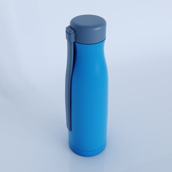 Tupperware Inspired Water Bottle - 3DOcean Item for Sale