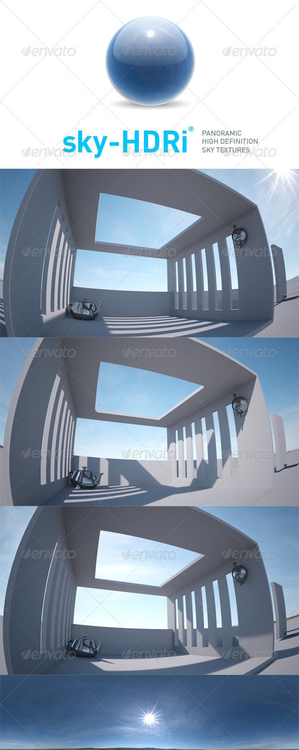 sky-HDRi-01 - 3DOcean Item for Sale