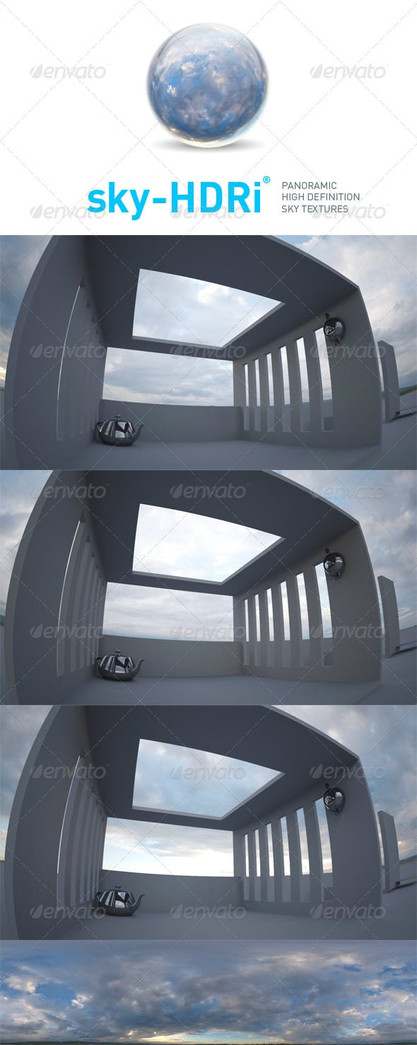 sky-HDRi-05 - 3DOcean Item for Sale