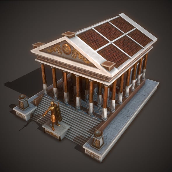 Temple Mars - 3DOcean Item for Sale