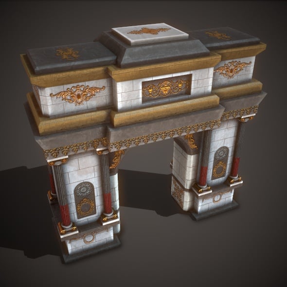 Ancient Arch - 3DOcean Item for Sale
