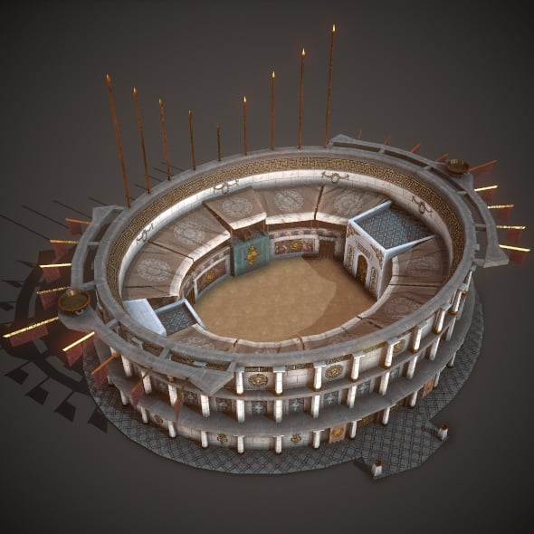 Colosseum 02 - 3DOcean Item for Sale