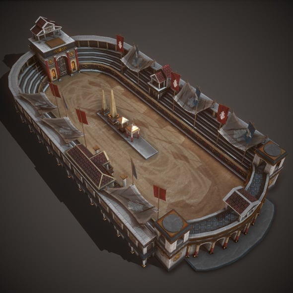 Ancient Circus Maximus - 3DOcean Item for Sale