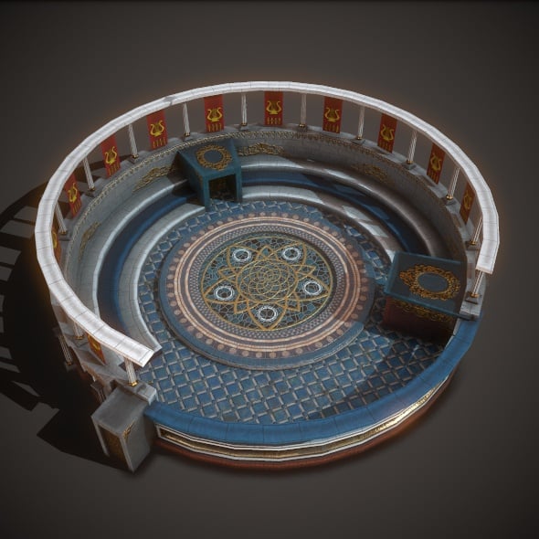 Ancient Theater 02 - 3DOcean Item for Sale