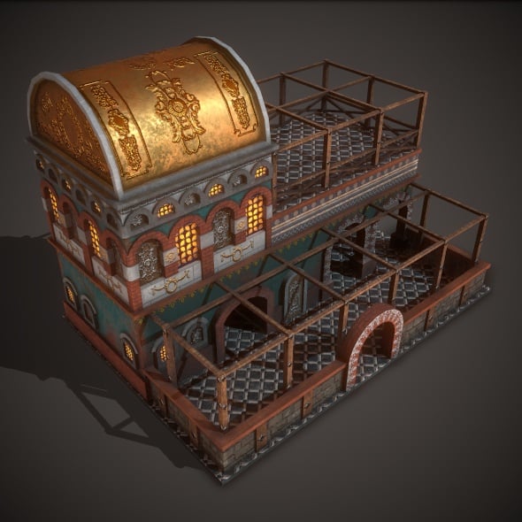 Ancient Tavern - 3DOcean Item for Sale
