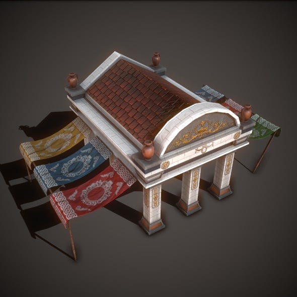 Ancient Market - 3DOcean Item for Sale
