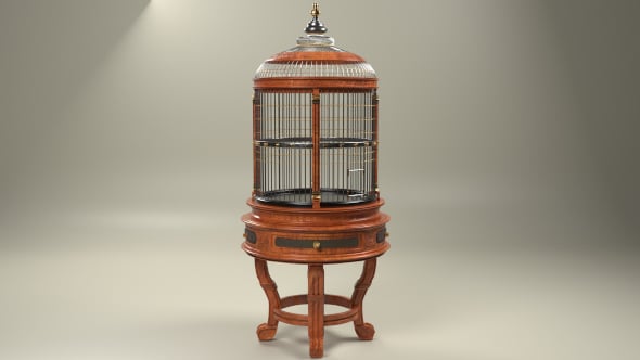 bird cage - 3DOcean Item for Sale