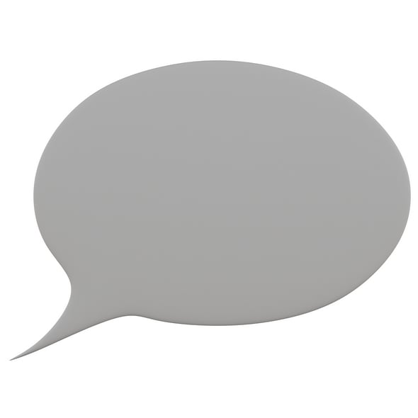 Thought Bubble 01 - 3DOcean Item for Sale