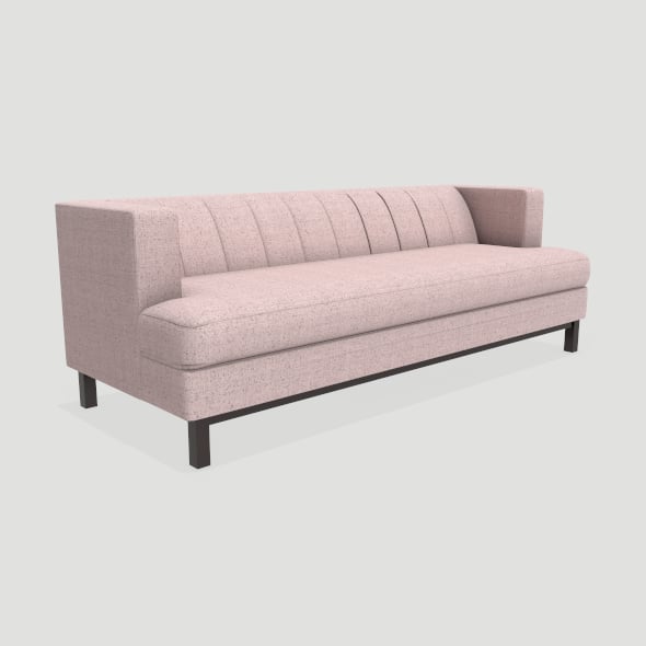 Gray 4 Seater Sofa - 3DOcean Item for Sale