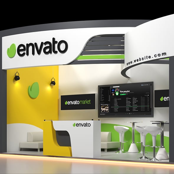 Exhibition Booth 104 - 3DOcean Item for Sale