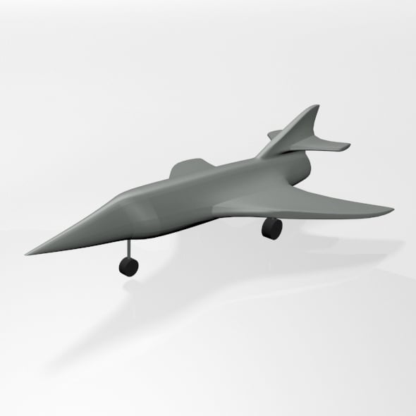 Jet Fighter 03 - 3DOcean Item for Sale