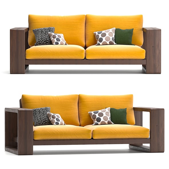 Outdoor Sofa - 3DOcean Item for Sale