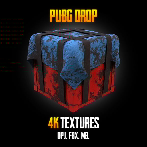 PUBG Drop - 3DOcean Item for Sale