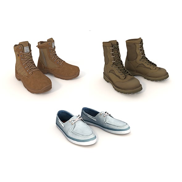 Shoes Collection 6 - 3DOcean Item for Sale