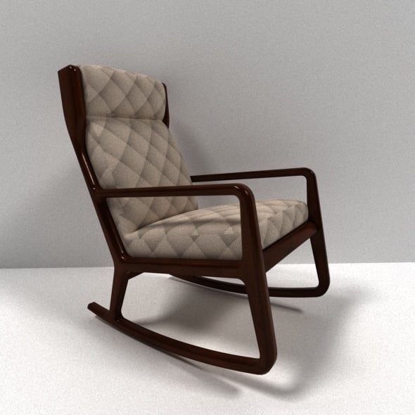 Rocking Chair - 3DOcean Item for Sale