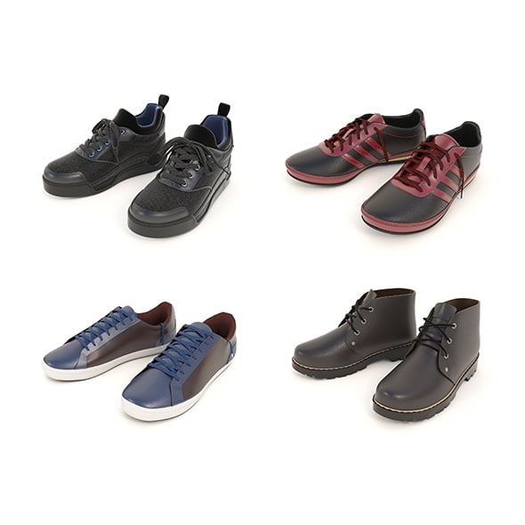 Shoes Collection 8 - 3DOcean Item for Sale