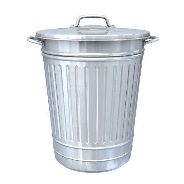 Trashcan - 3DOcean Item for Sale