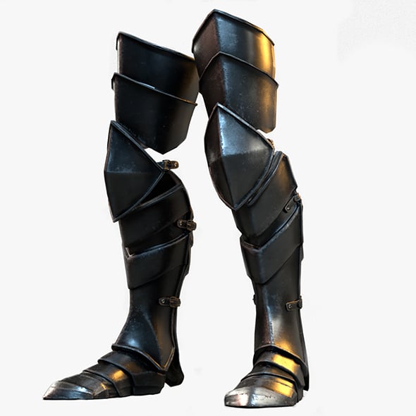 Warrior_Leg_Armor_Model - 3DOcean Item for Sale
