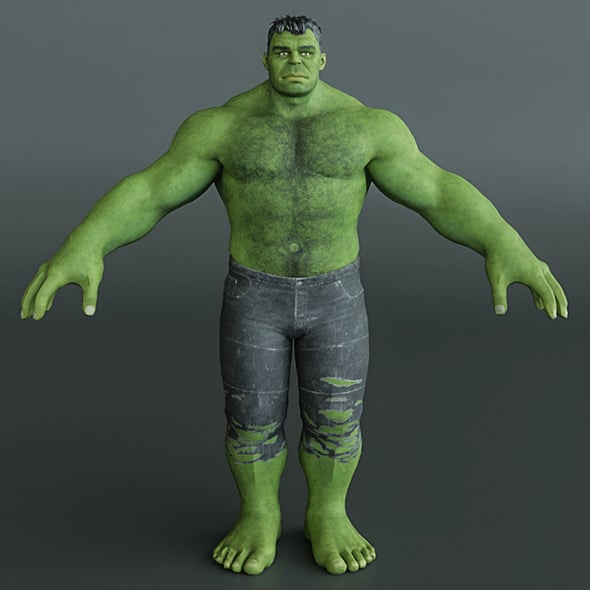 The Hulk - 3DOcean Item for Sale