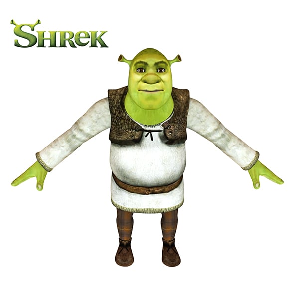Shrek 3D - 3DOcean Item for Sale