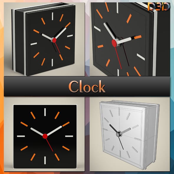 Clock - 3DOcean Item for Sale