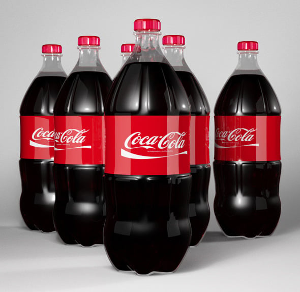 Coke PAT Bottle - 3DOcean Item for Sale