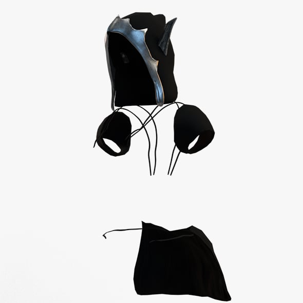 Female Hood SEt - 3DOcean Item for Sale