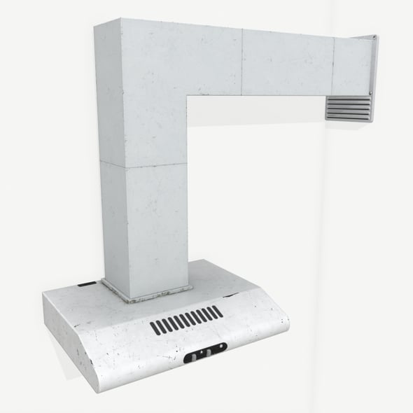 Extractor Hood - 3DOcean Item for Sale