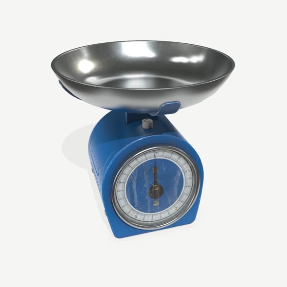 Kitchen Scales - 3DOcean Item for Sale