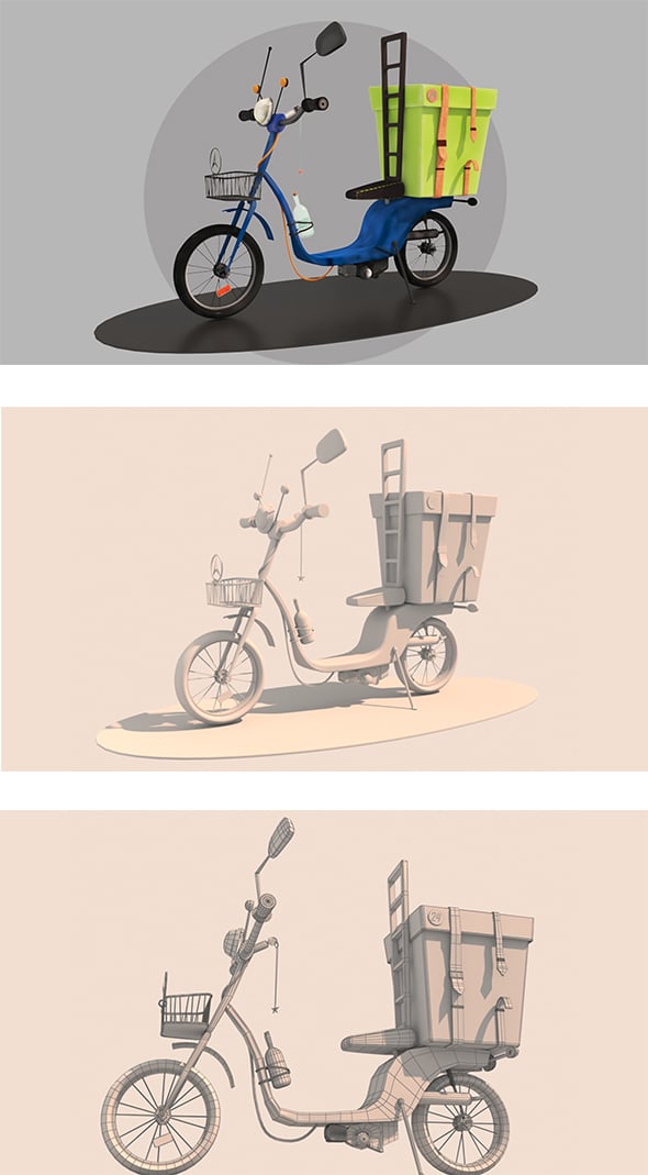 MotorBike - 3DOcean Item for Sale