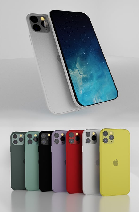 Iphone 11 Pro Collection - 3DOcean Item for Sale