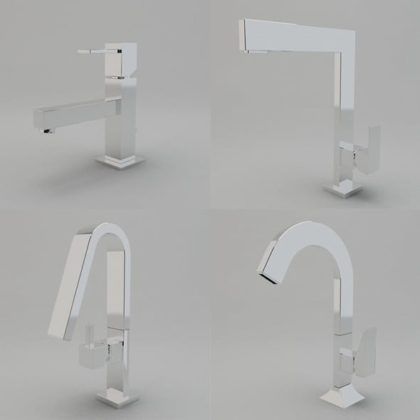 Faucet Collection Vol.2 - 3DOcean Item for Sale
