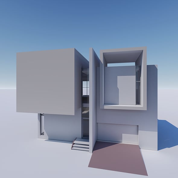 modern villa - 3DOcean Item for Sale